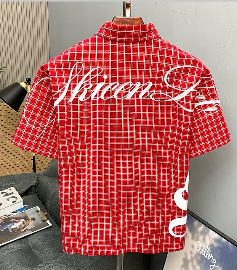 SAMAVARTDESIGNS Men Boxy Fit Checkered Shirt - Image 6