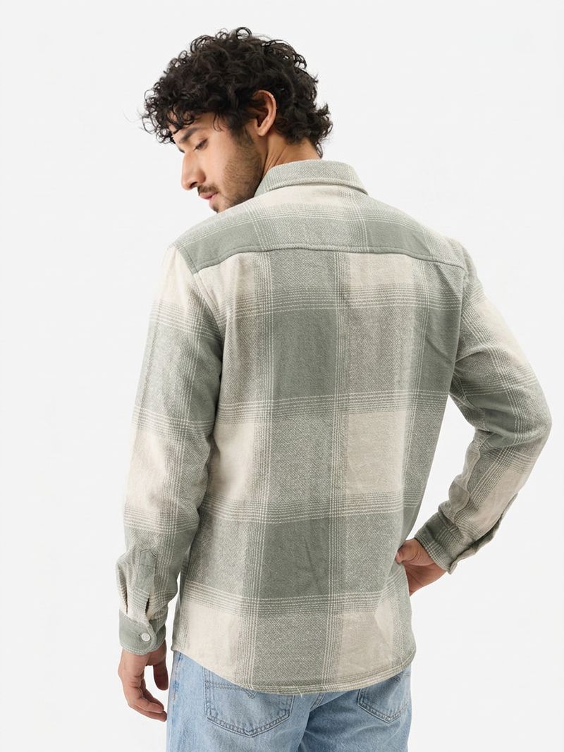 RADHIKA FASHION HOUSE Men Boxy Fit Checkered Shirt - Image 4