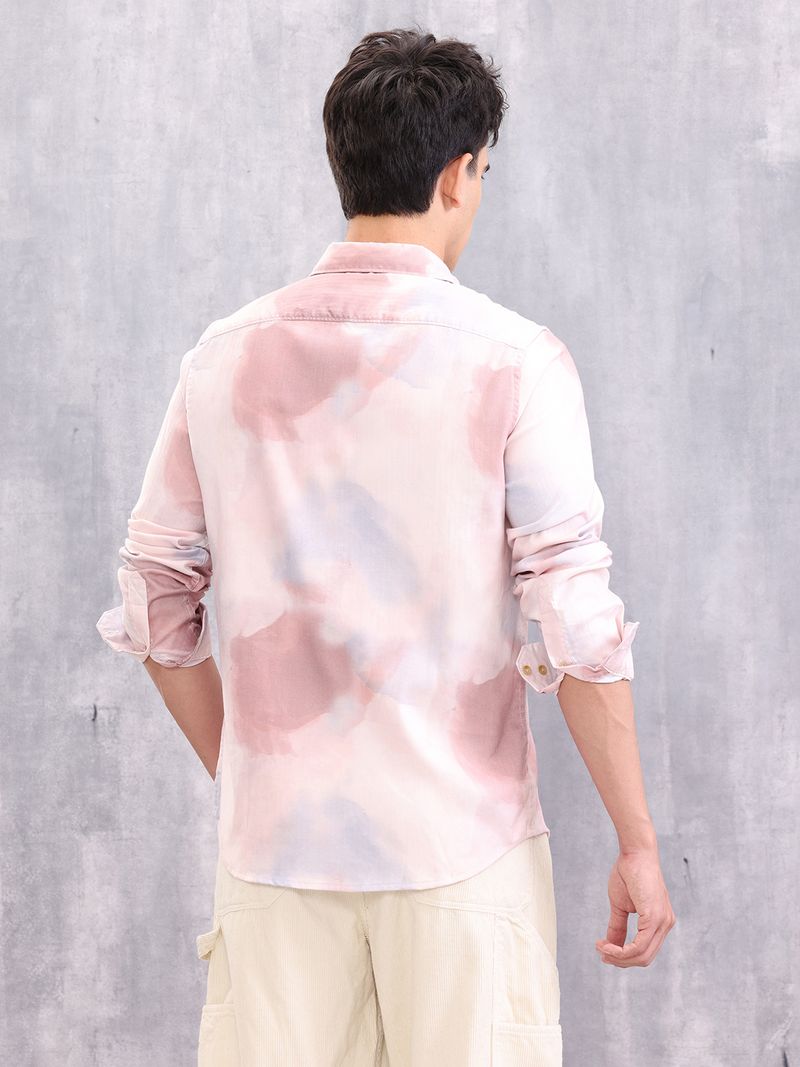 WROGN Men Regular Fit Printed Casual Shirt - Image 4
