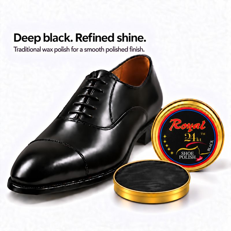 Royal24kt 24kt Black Shoe Care Combo - Image 6