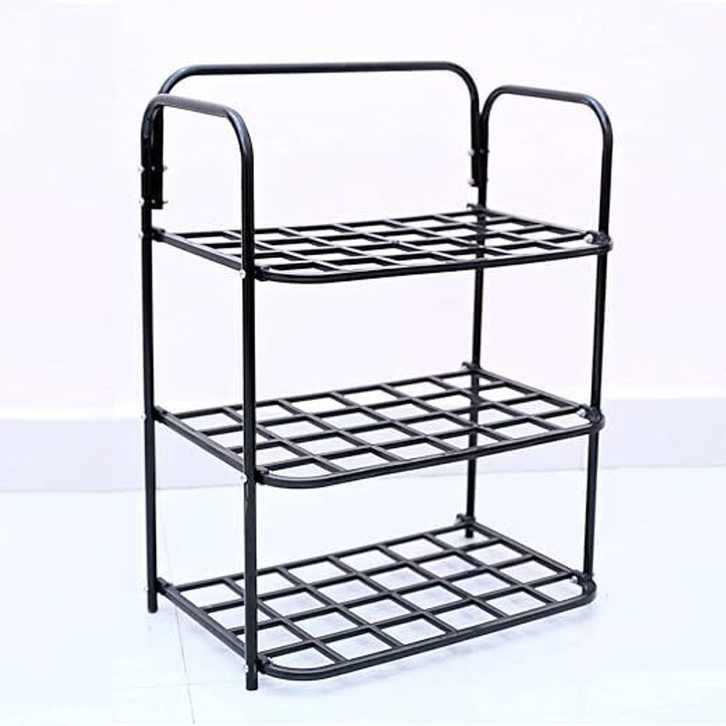 YOGI ENTERPRISE SHOES RACK 3 LAYER PLASTIC O1 METAL SHOE RACK Metal Shoe Stand Price in India - Buy YOGI ENTERPRISE SHOES RACK 3 LAYER PLASTIC O1 META