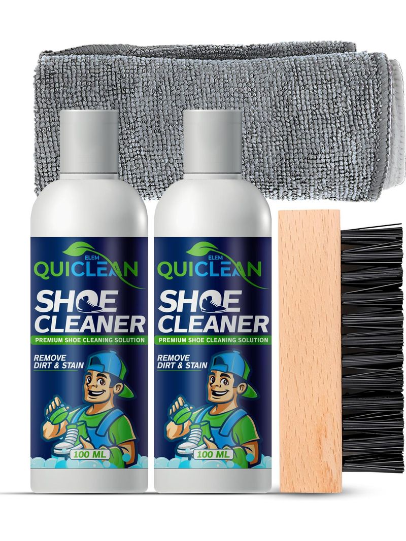 ELEM Quiclean Premium Foaming Sneaker Cleaner Pack of 2 - Image 2
