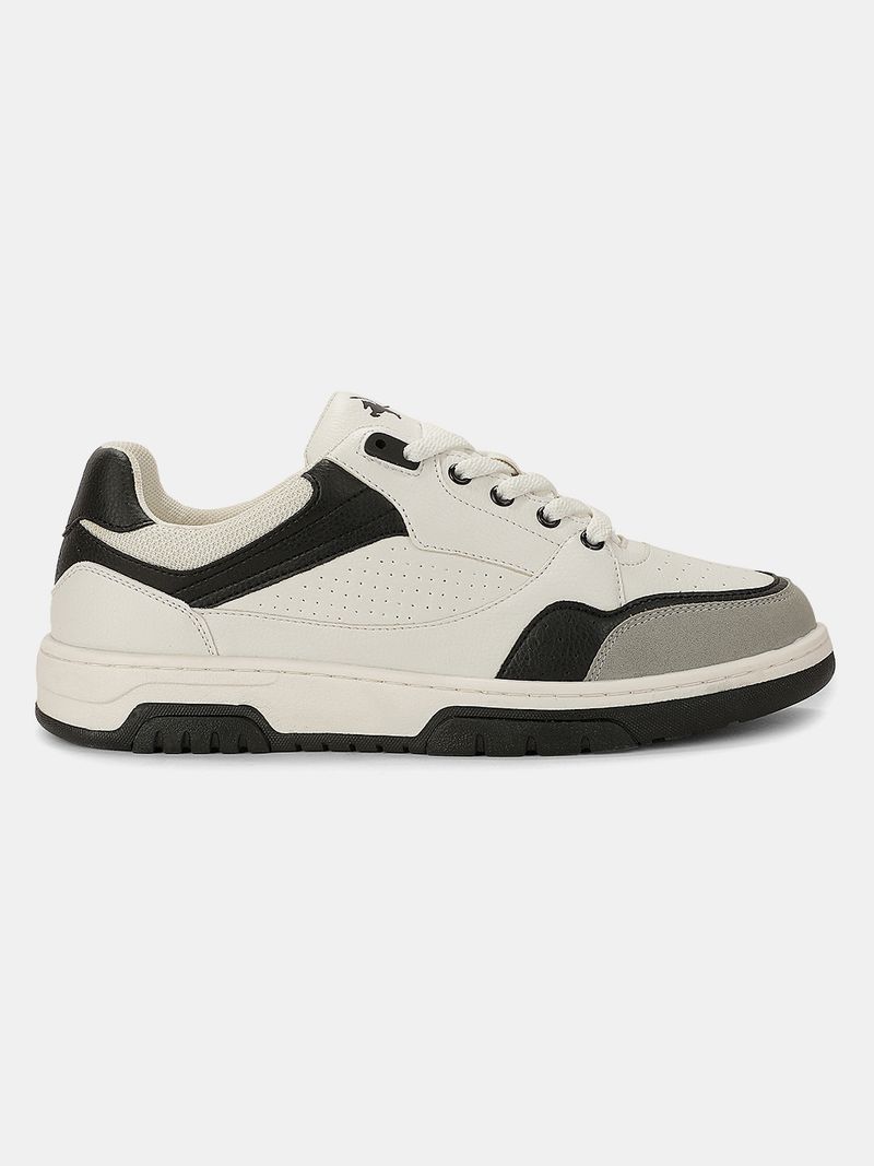 Cantabil Men's Black Sneakers, Size 10 - Image 6
