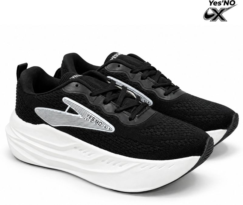 Yes'No Men's Mesh Lace-Up Running Shoes - Image 5