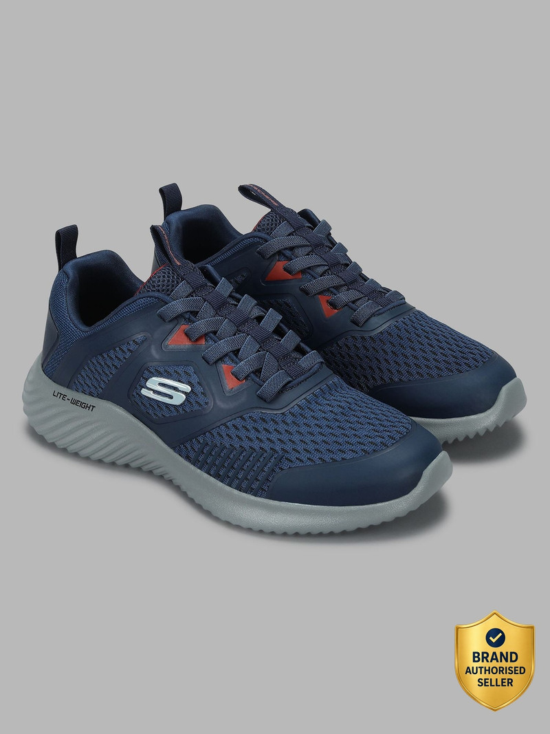 Skechers BOUNDER Sneakers For Men Navy , 6