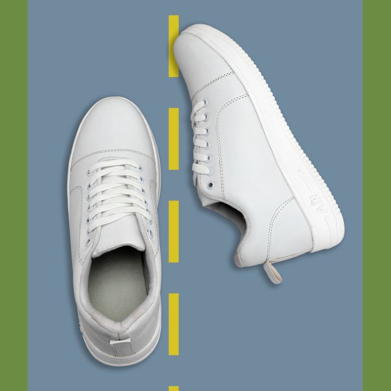 BLANCCY Sneakers for Men, White, Size 9 - Image 5