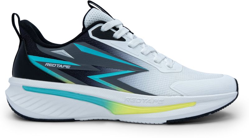RED TAPE Low Cut Sports Shoes for Men in White - Image 3