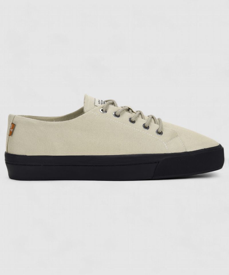 Levi's Men's Off-White Solid Sneakers (Multicolor, Size 11) - Image 5