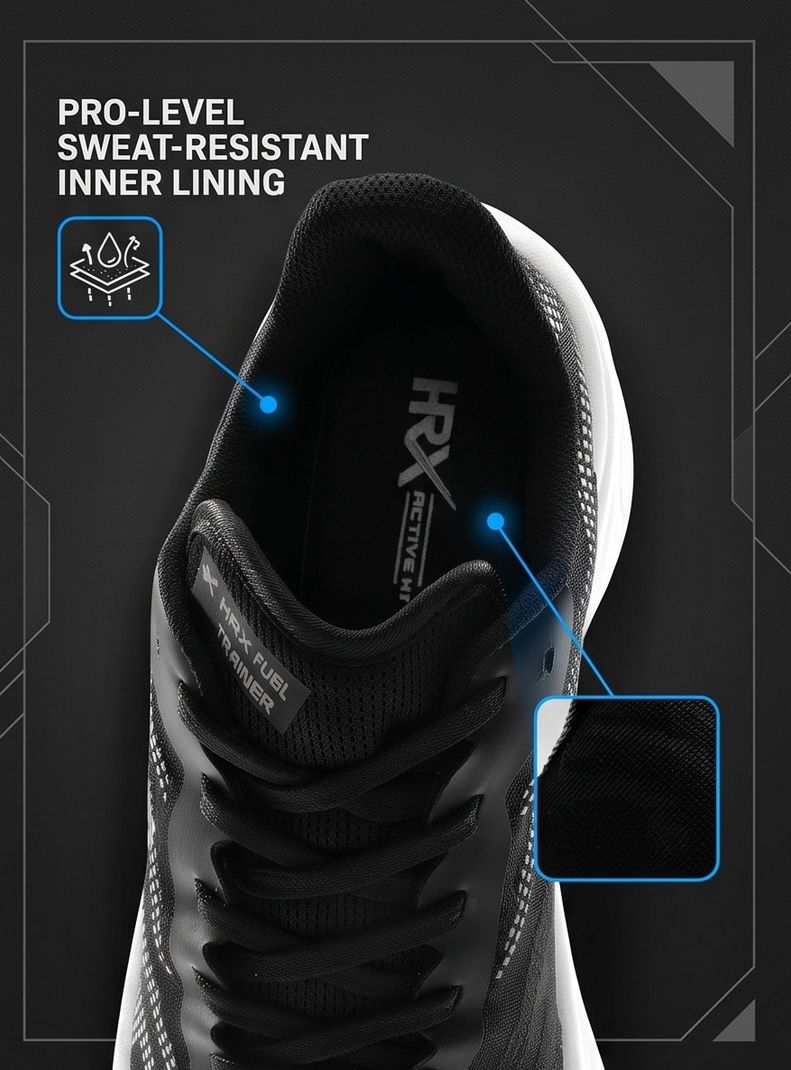 HRX by Hrithik Roshan Men's Running Shoes - Image 3