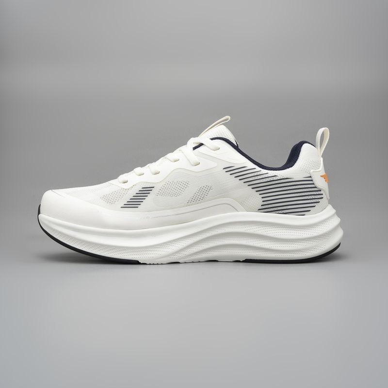 RED TAPE Walking Shoes For Men (Off White, Navy , 9) - Image 4