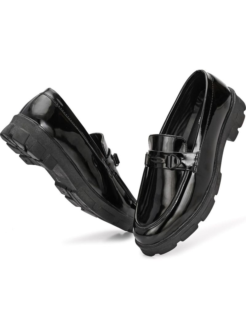 BOLTAGO Elegant Black Casual Shoes - Image 2
