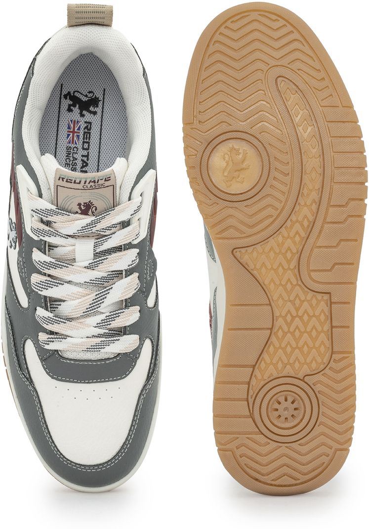 RED TAPE Low Cut Sneaker for Men in Navy White - Image 6