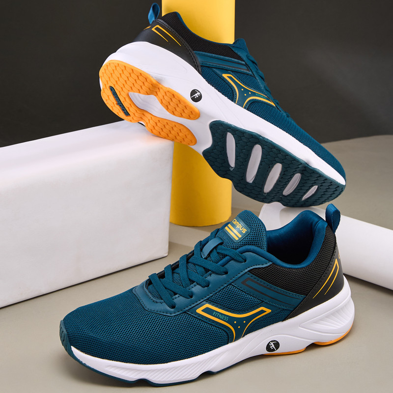 CAMPUS HURRICANE Running Shoes For Men (Blue , 7)