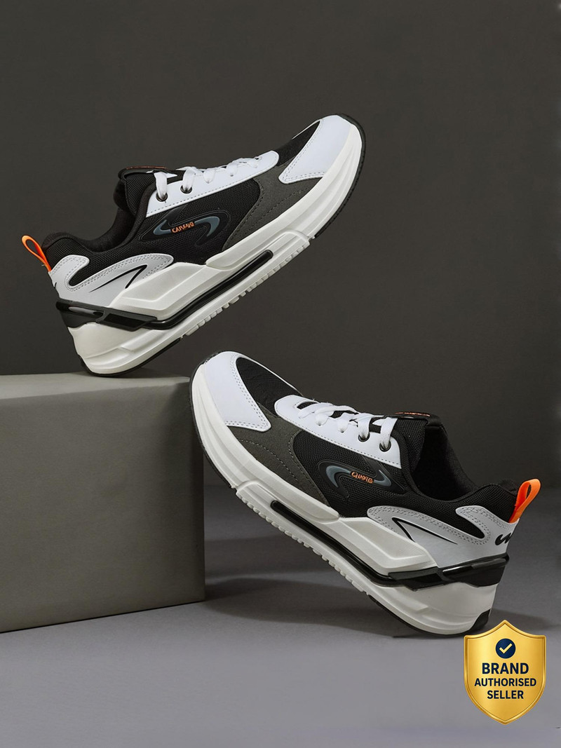 CAMPUS LEVEL Sneakers For Men Black , 6