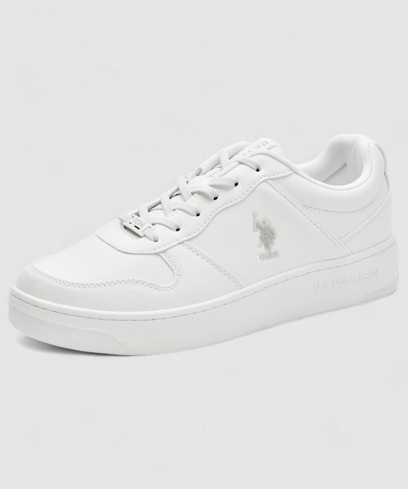 U.S. POLO ASSN. JAXON Men's Off White 7 Sneakers - Image 6