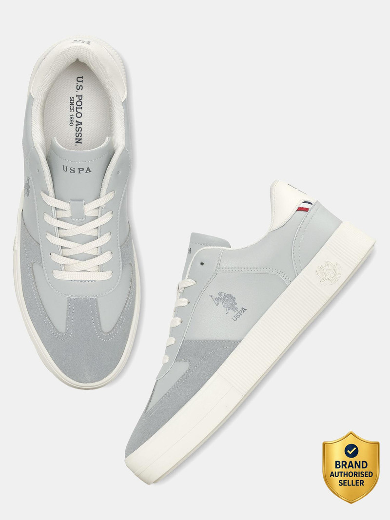 U.S. POLO ASSN. Sneakers For Men (Grey , 10)