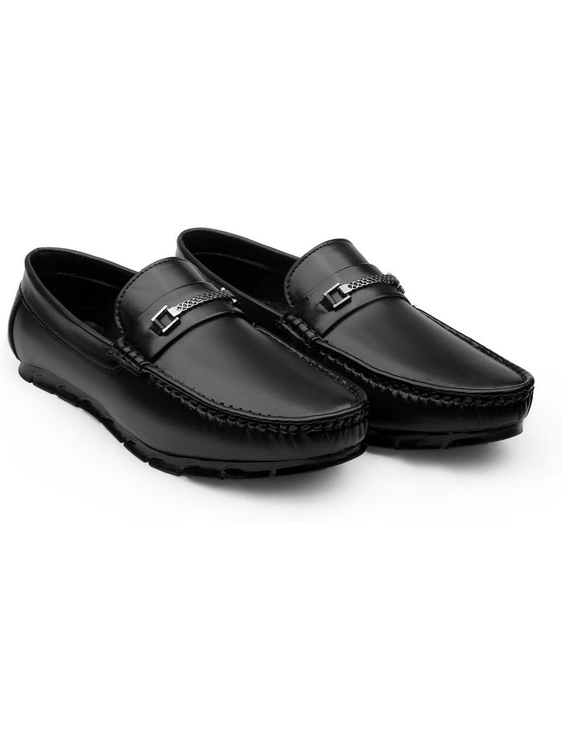 viruformal LF_K-702 Black Loafers For Men - Image 2