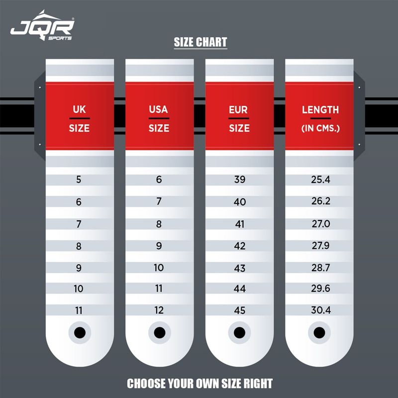 JQR MOJ-402 PLUS Walking Shoes For Men (Black, Grey , 9) - Image 4