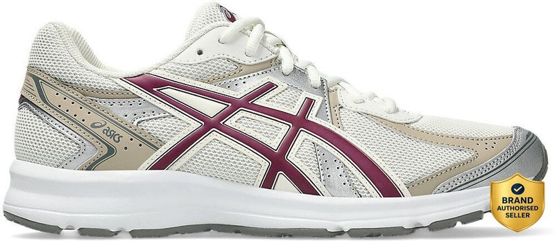 Asics JOG 100S Sneakers For Unisex (Beige , 10)