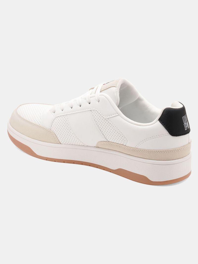 U.S. POLO ASSN. Men's White Sneakers (Size 8) - Image 4