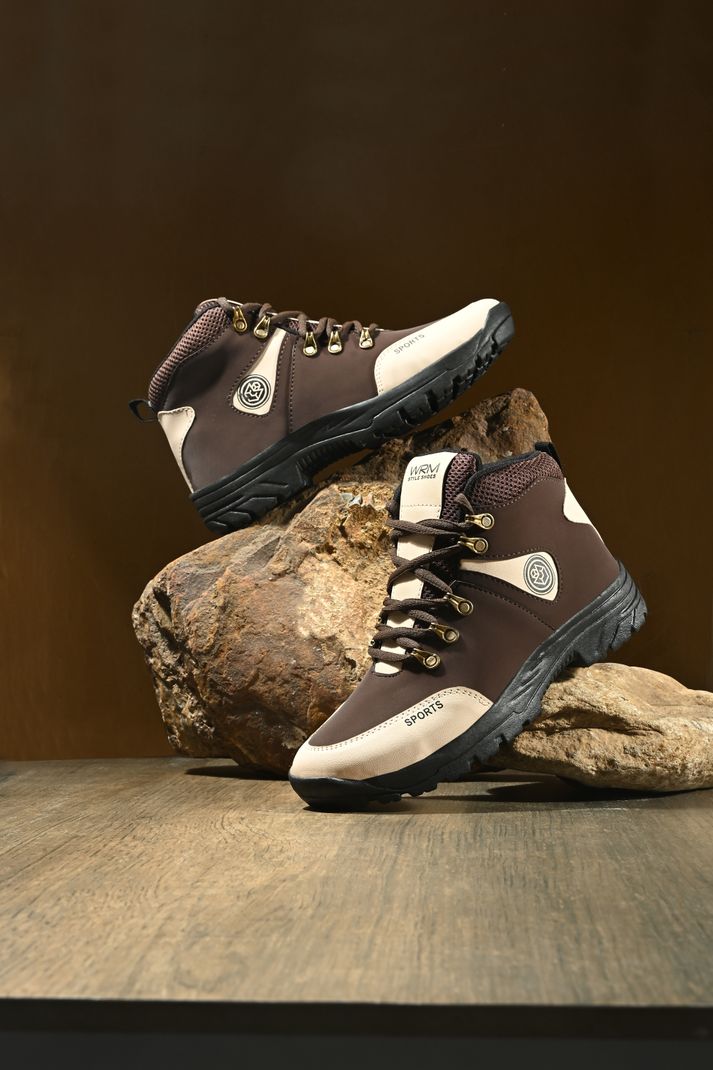 WRM STYLE Men’s High-Ankle Trekking Boots - Image 5