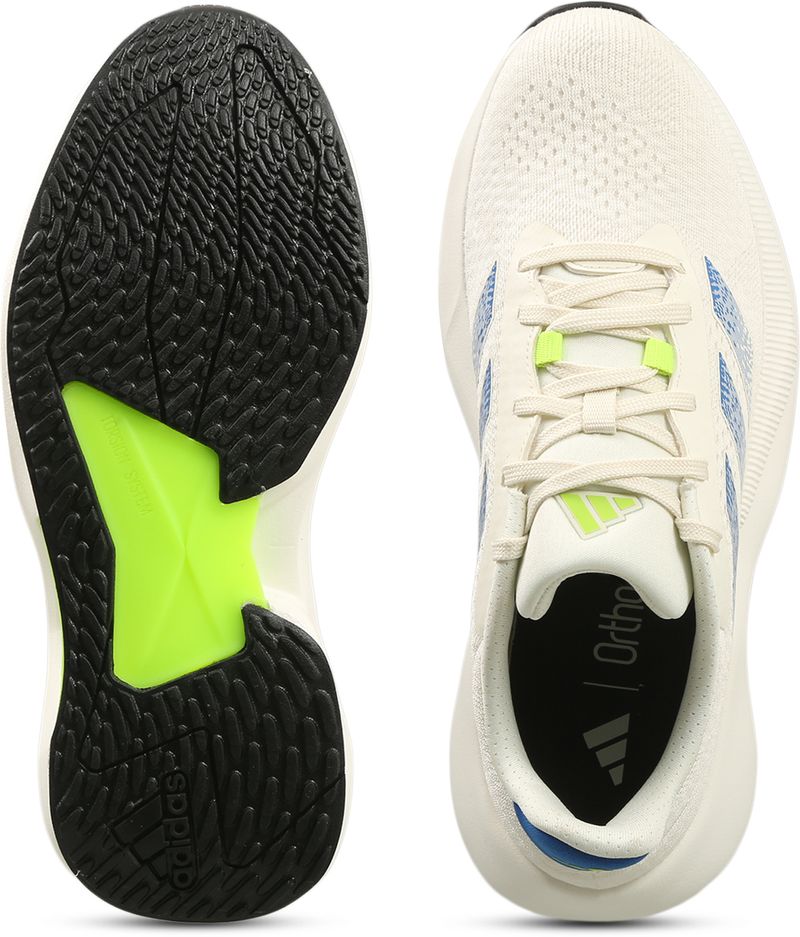 adidas TorFlex Running Shoes for Men (White, UK 9) - Image 5