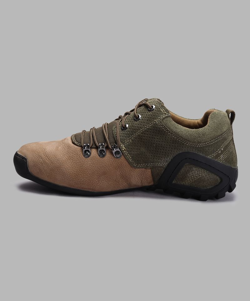 WOODLAND Casuals For Men (Khaki , 11) - Image 3