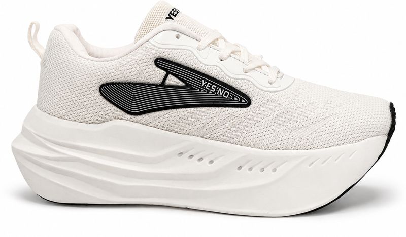 Yes'No Mesh Lace-Up Men's Running Shoes - Image 2