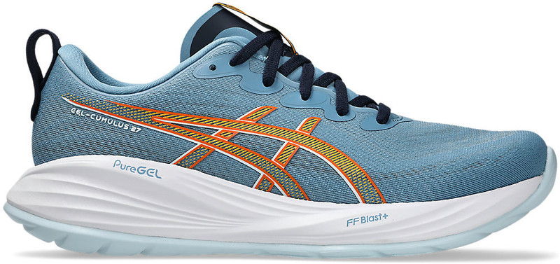 Asics GEL-CUMULUS 27 Running Shoes For Men Blue , 5
