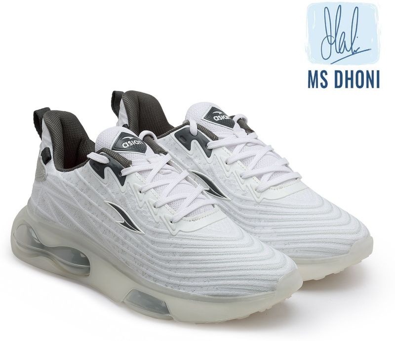 Asian Airweave-02 White Running Shoes - Image 6