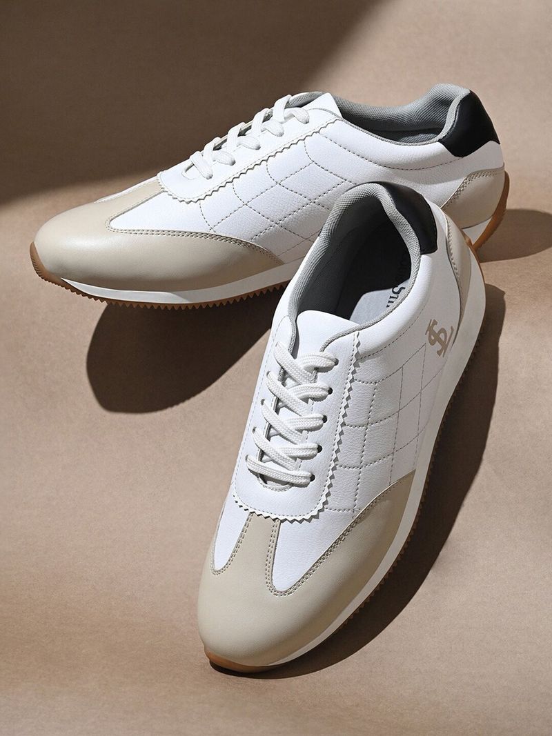Men's Noble Beige Sneaker, UK-9 - Image 6