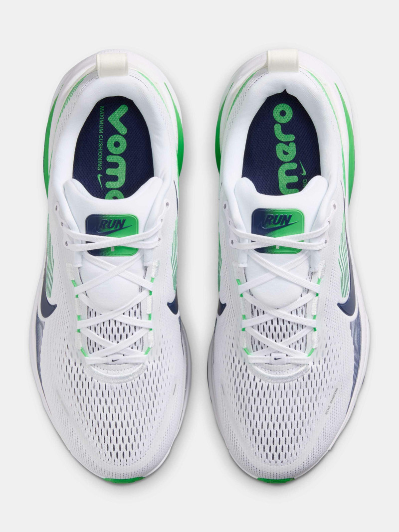 NIKE Vomero 18 Running Shoes For Men (White , 10)