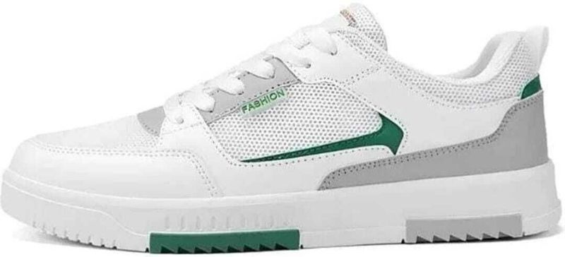 TANVEO Stylish Casual Sneakers for Men (White, UK 9) - Image 5