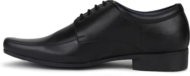 Bata Men's Black Derby Shoes 9 - Image 5