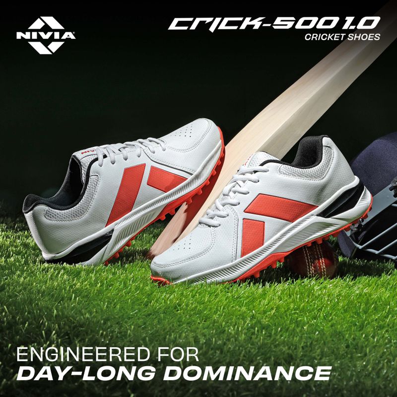 NIVIA CRICK 500 1.0 Cricket Shoes for Men - Image 4