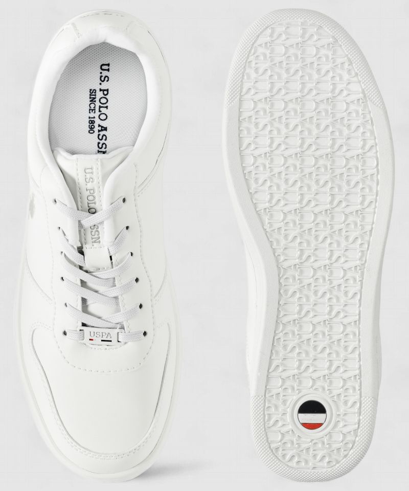 U.S. POLO ASSN. JAXON Men's Off White 7 Sneakers - Image 5