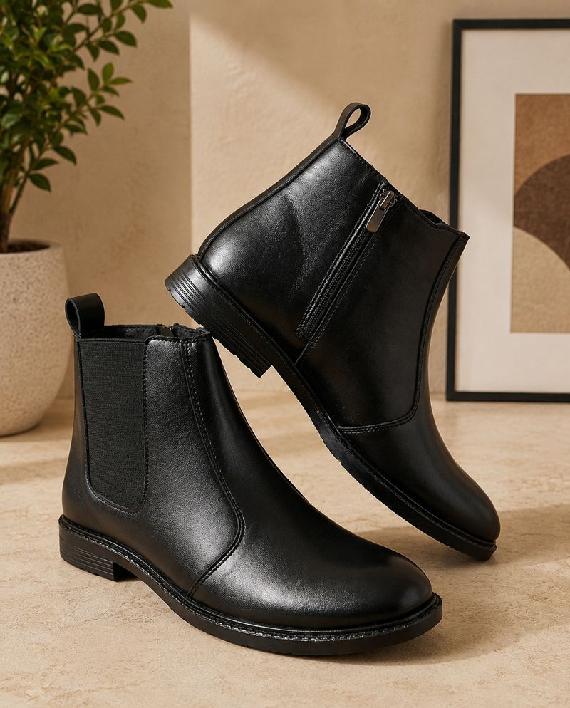 YKD Fashion Men's Formal Chelsea Boots - Image 4