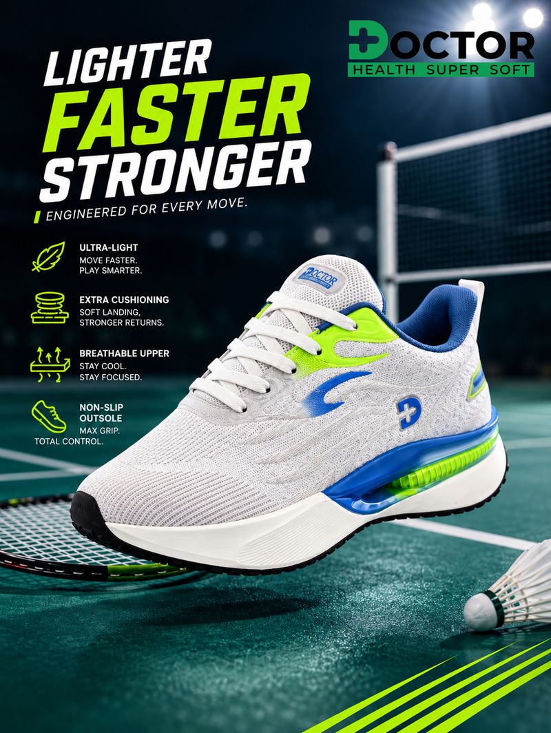 Doctor Health Super Soft Running Shoes For Men - Image 5