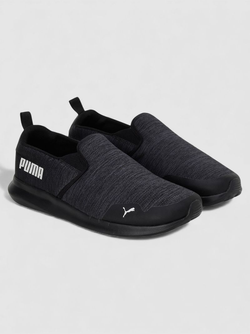 PUMA Turf Slip On Running Shoes For Men (Black , 9) - Image 7