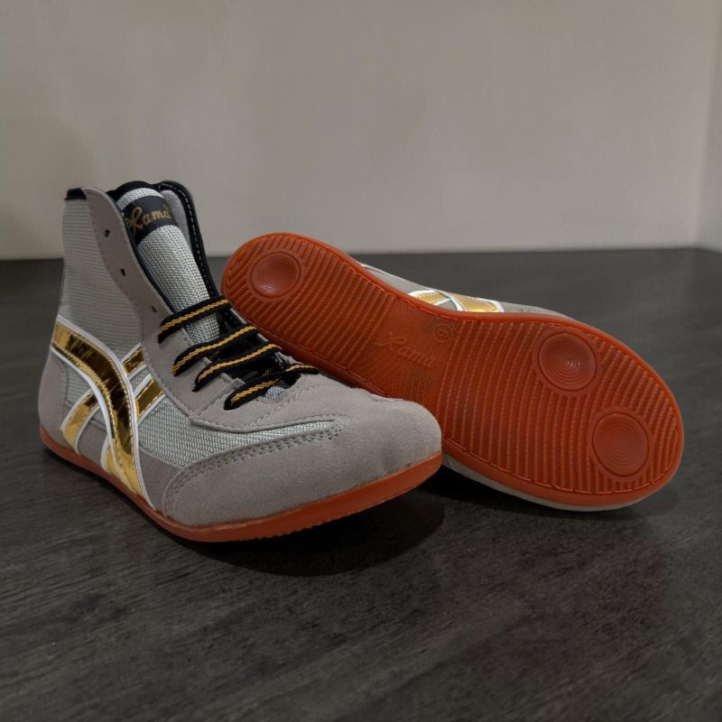 XAMA Kabaddi Wrestling Shoes Men Grey 8 - Image 5