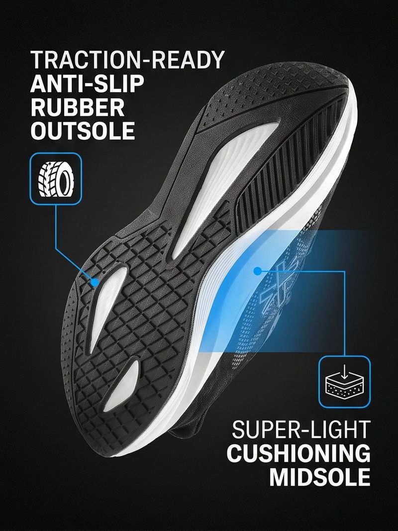 HRX by Hrithik Roshan Men's Running Shoes - Image 4