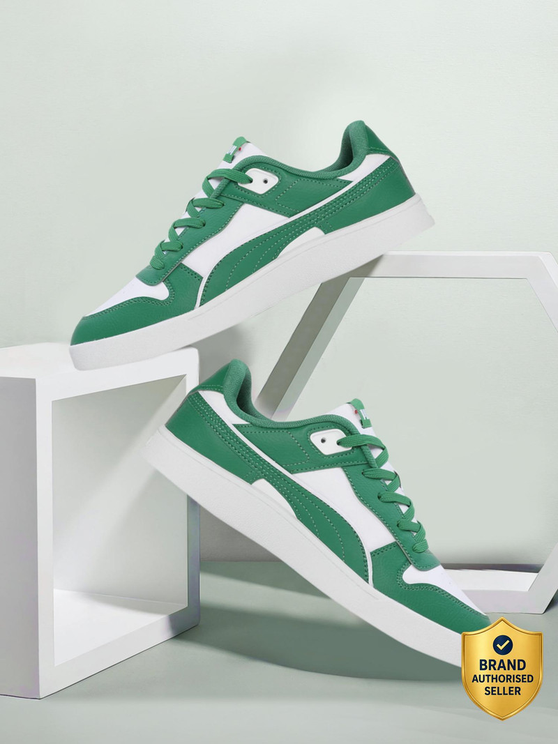 Court Gamer Sneakers For Men (Green , 7)