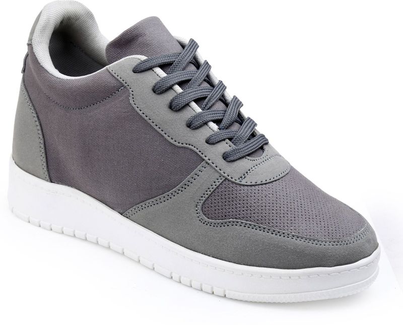 BXXY Men's Grey 3 inch Height Increasing Shoes - Image 6