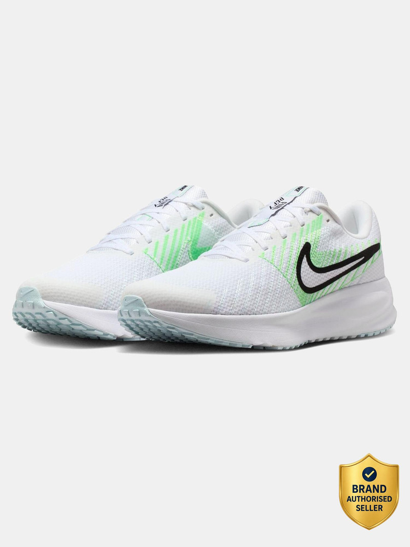 NIKE RUN DEFY Running Shoes For Men (White , 8)