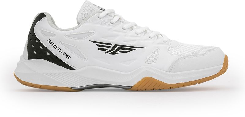 RED TAPE Men's Tennis Shoes (White, Size 10) - Image 3