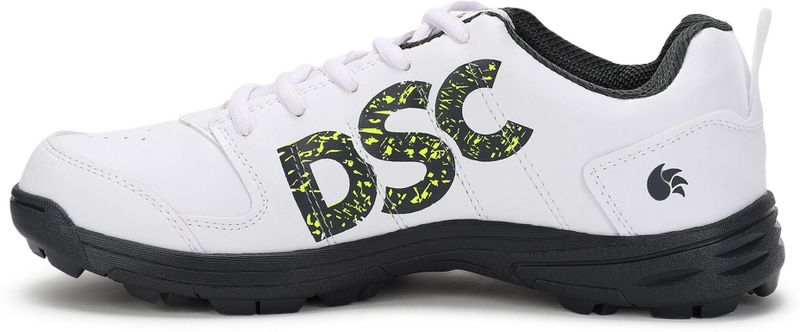 DSC Beamer Cricket Shoes For Men (Grey, White , 10) - Image 5