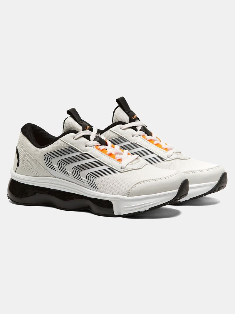 CAMPUS RAGE Running Shoes for Men (White, UK 8) - Image 4
