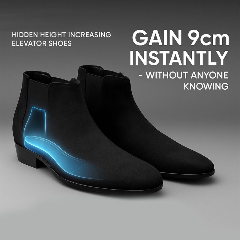 YUVRATO BAXI 9 CM Black Ankle Boot - Image 2