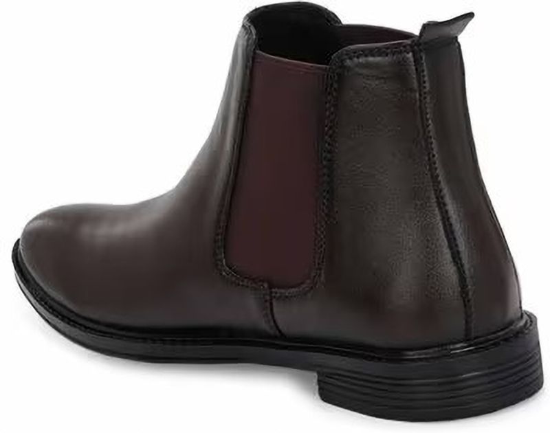 KRITON Men's Brown Boots Size 7 - Image 5