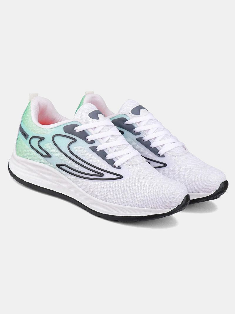 Nobelite White Running Shoes - Image 6